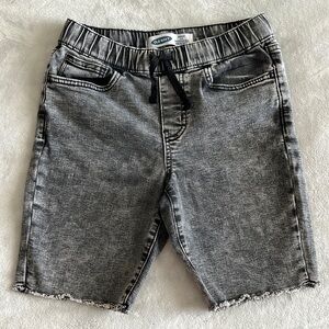 Boys Old Navy Slim Shorts Gray Size 10